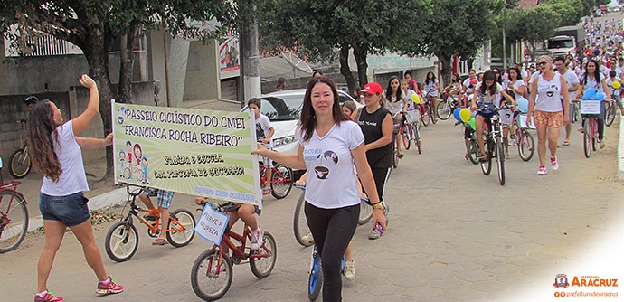 Passeio Ciclístico marca o ápice do Projeto Meio Ambiente em Jacupemba