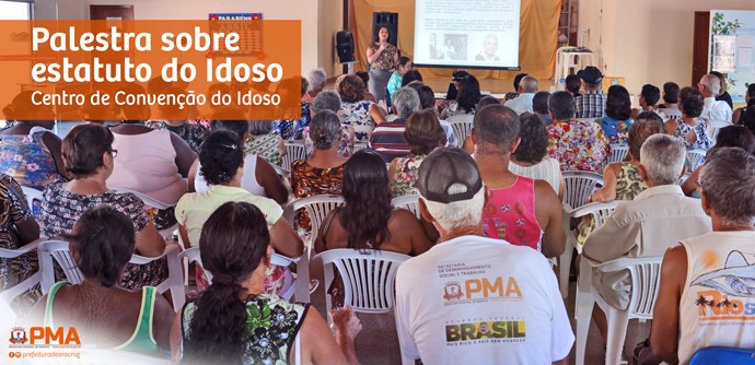 Palestra sobre o Estatuto do Idoso