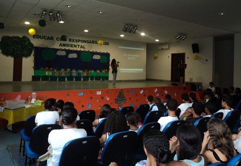 Alunos da EMEF “Placidino Passos” participam da culminância do projeto Educar com Responsabilidade Ambiental