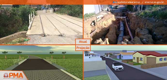 Obras em Guaraná: Prefeitura de Aracruz apresenta projetos de Drenagem pluvial