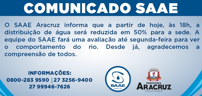 Comunicado SAAE