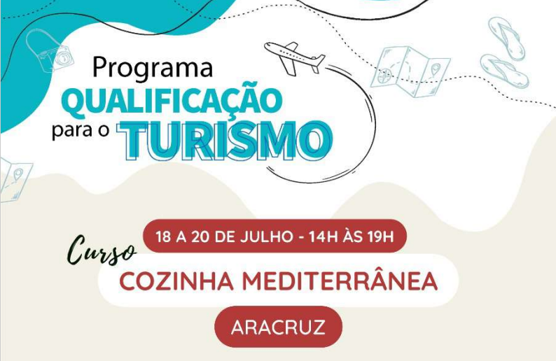 Inscrições para o curso “Cozinha Mediterrânea” se encerram na próxima quarta-feira (13)