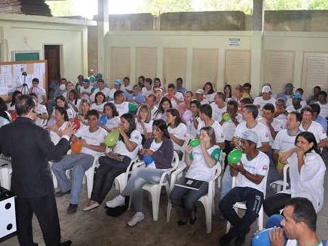 Palestra Motivacional marca o segundo dia da Semana Interna de Prevenção de Acidentes do Trabalho no SAAE