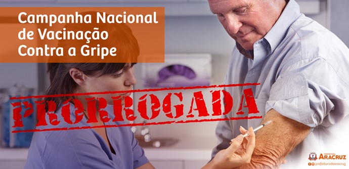 Campanha de Vacinação Contra Influenza é prorrogada