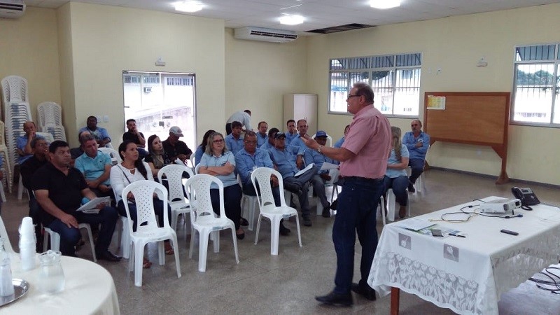 Reunião interna visa otimizar serviços prestados pelo SAAE Aracruz à população