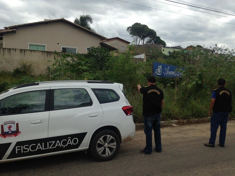 Prefeitura de Aracruz intensifica fiscalização de terrenos baldios