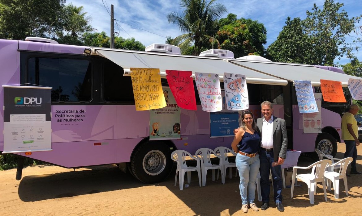 Aldeia Indígena Caieiras Velha recebe ação da Campanha de Combate à Violência Contra Mulher