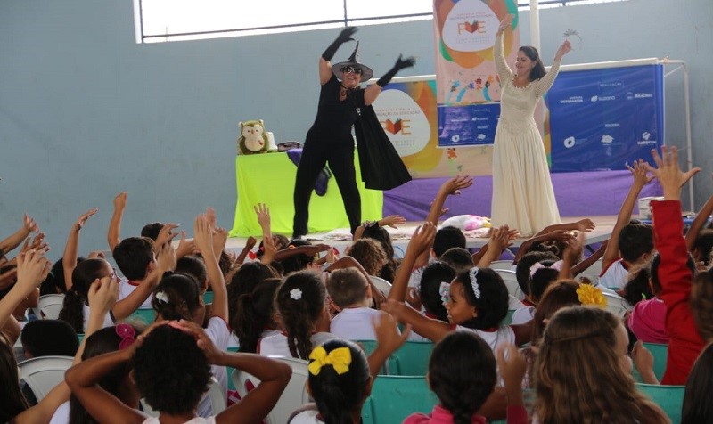 Comunidade de Leitores: alunos do 1º ao 5º ano de Jacupemba aprendem e se divertem com contações de histórias