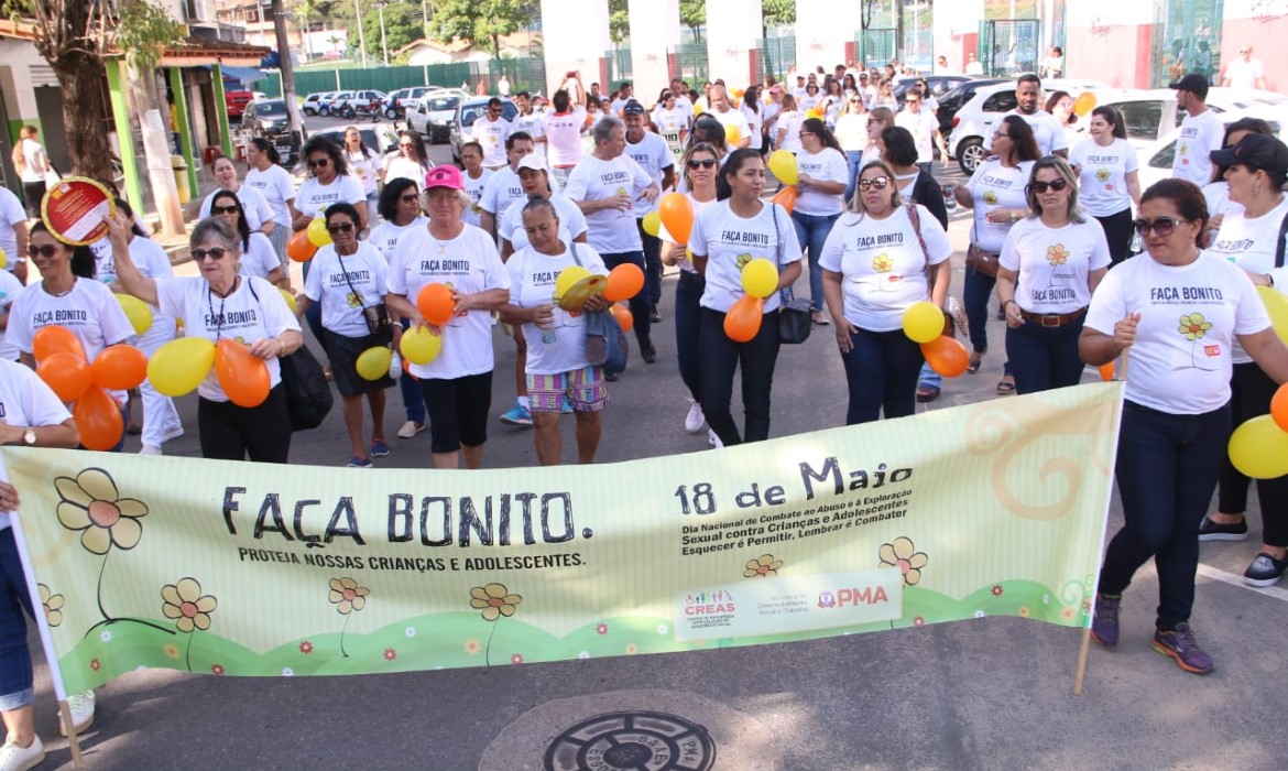 Prefeitura de Aracruz realiza caminhada contra o Abuso e Exploração Sexual de Crianças e Adolescentes 