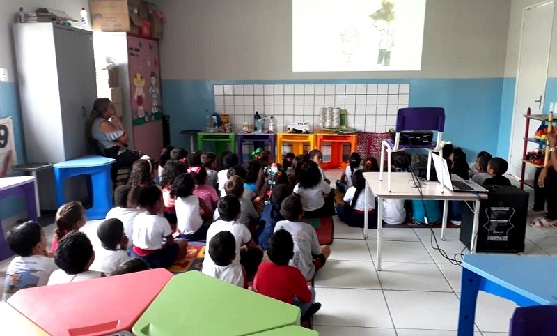 Campanha Ambiental conscientiza alunos sobre a Coleta Seletiva  