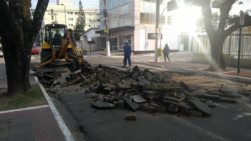 Prefeitura de Aracruz dá início a projeto-piloto de estrangulamento de vias