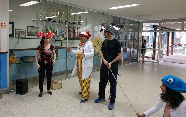 Contação de História leva magia e fantasia aos alunos da EMEF Placidino Passos