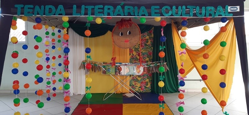 CMEI Vovó Jandira realiza sua 1ª Tenda Cultural e Literária 