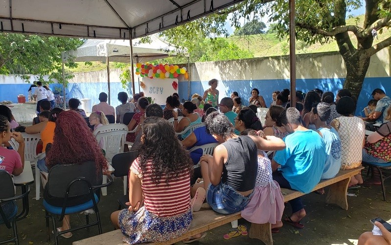 Festa da Família no CRAS de Morobá leva entretenimento e diversão a moradores locais