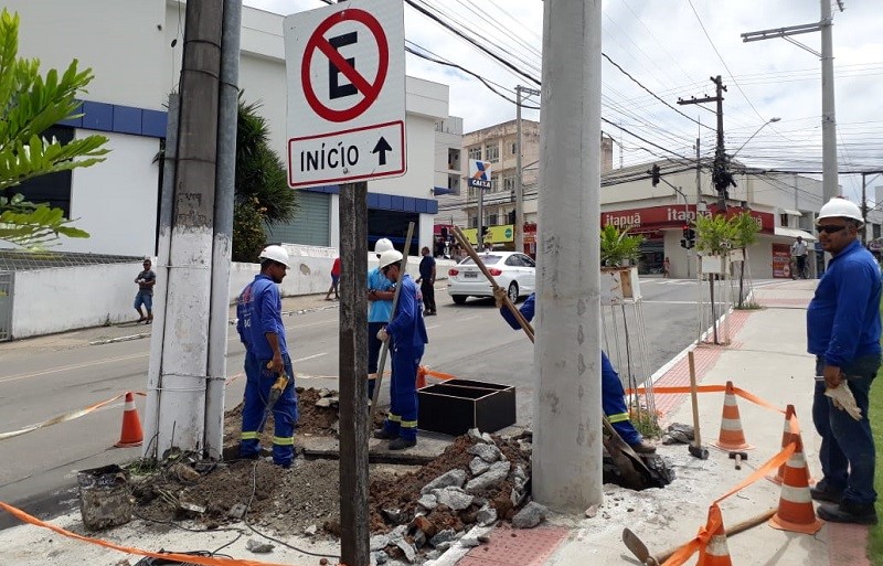 Prefeitura de Aracruz informa interdição de vias que ligam o cruzamento do supermercado Casagrande