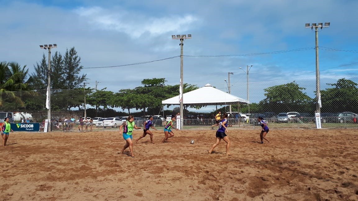 Confira a tabela de jogos do Campeonato Municipal de Beach Soccer deste final de semana