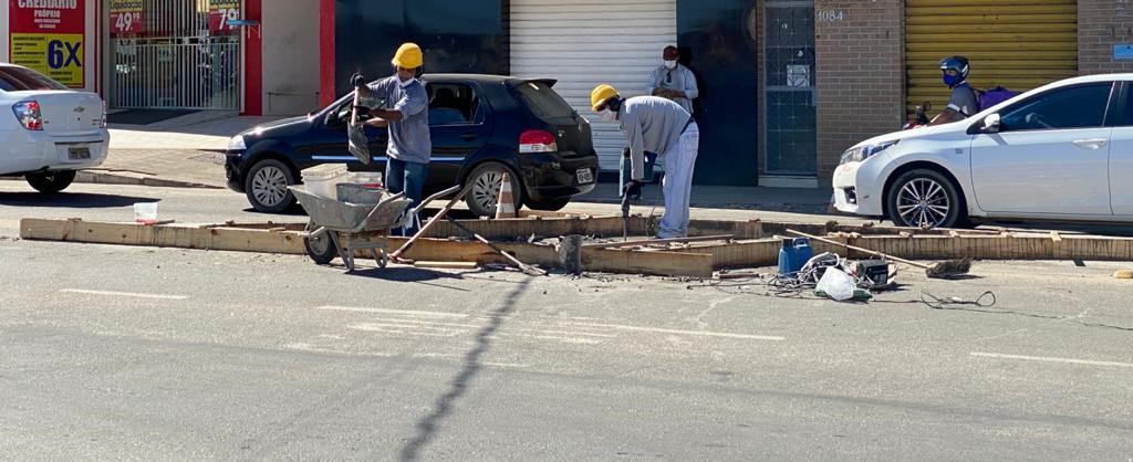 Setrans monitora obras do centro e faz esclarecimentos