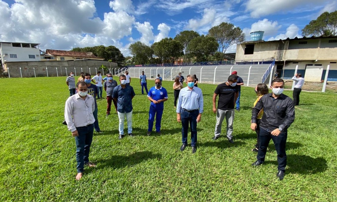 Distritos de Guaraná e Jacupemba recebem obras de infraestrutura e esporte