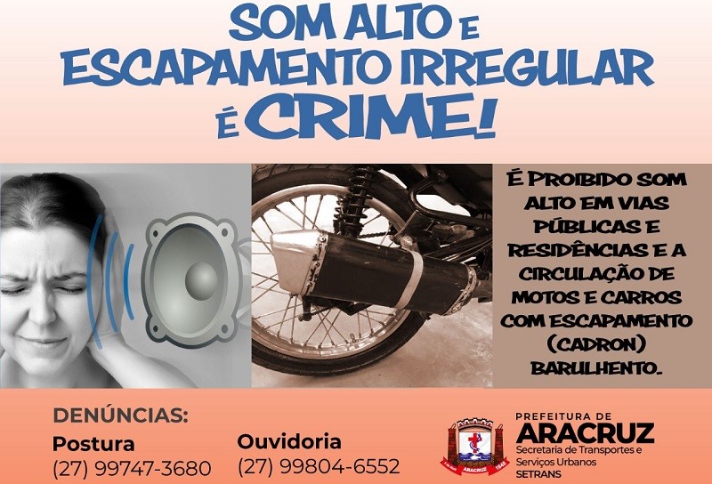 Ação integrada intensificará conscientização quanto aglomerações, som alto e carros com descargas irregulares