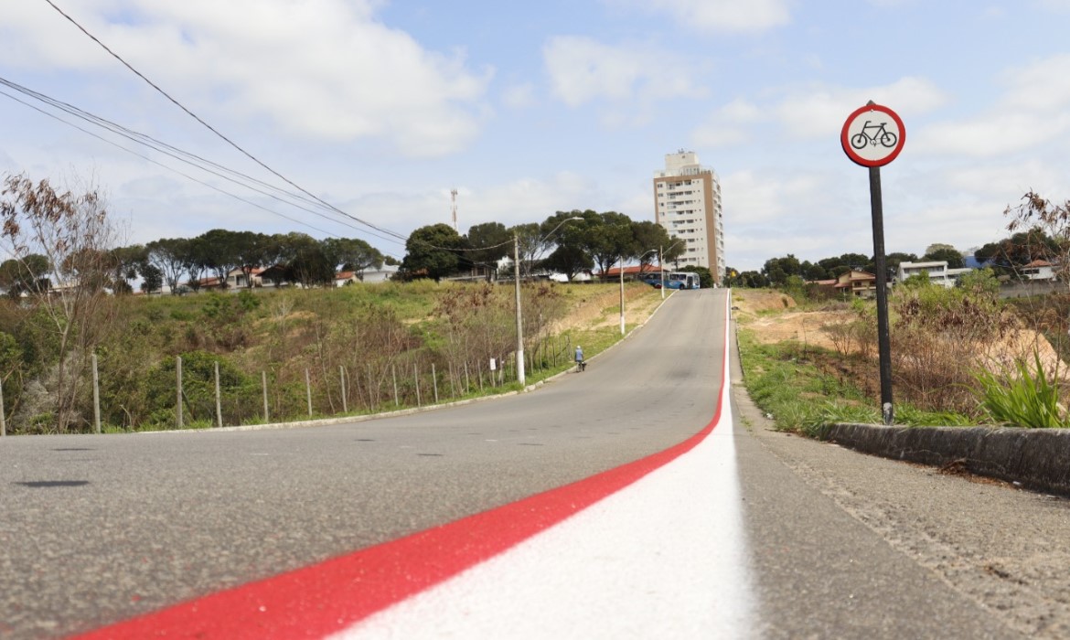 Detran inicia a implantação de ciclovias no município