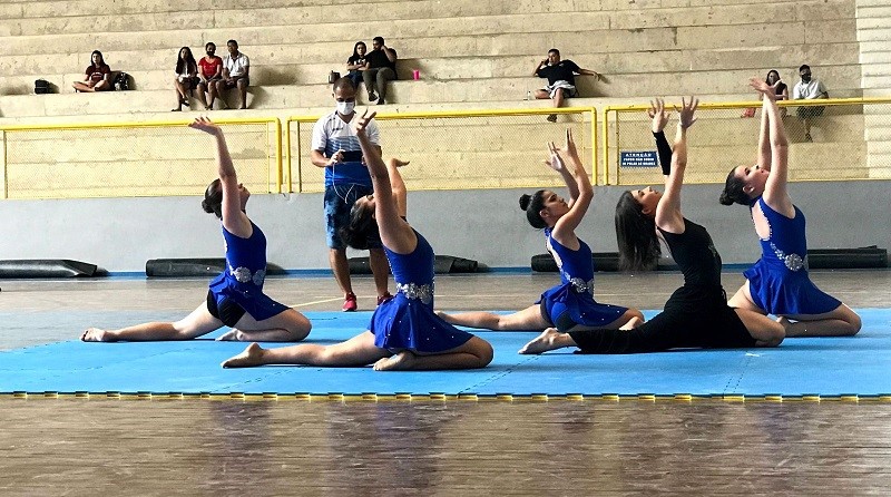 Praça da Paz receberá apresentação de Ginástica Rítmica nesta sexta-feira (14)