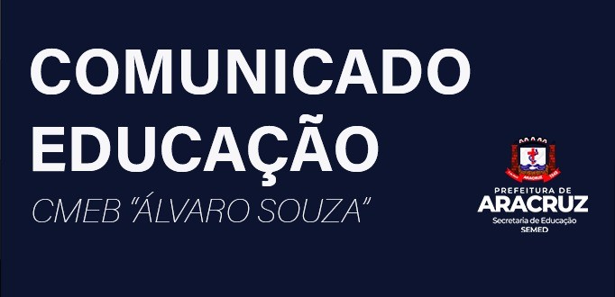 Comunicado - Secretaria de Educação