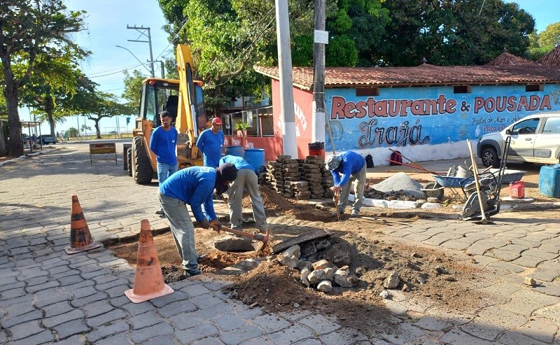 Prefeitura de Aracruz continua com os trabalhos de tapa-buraco no município