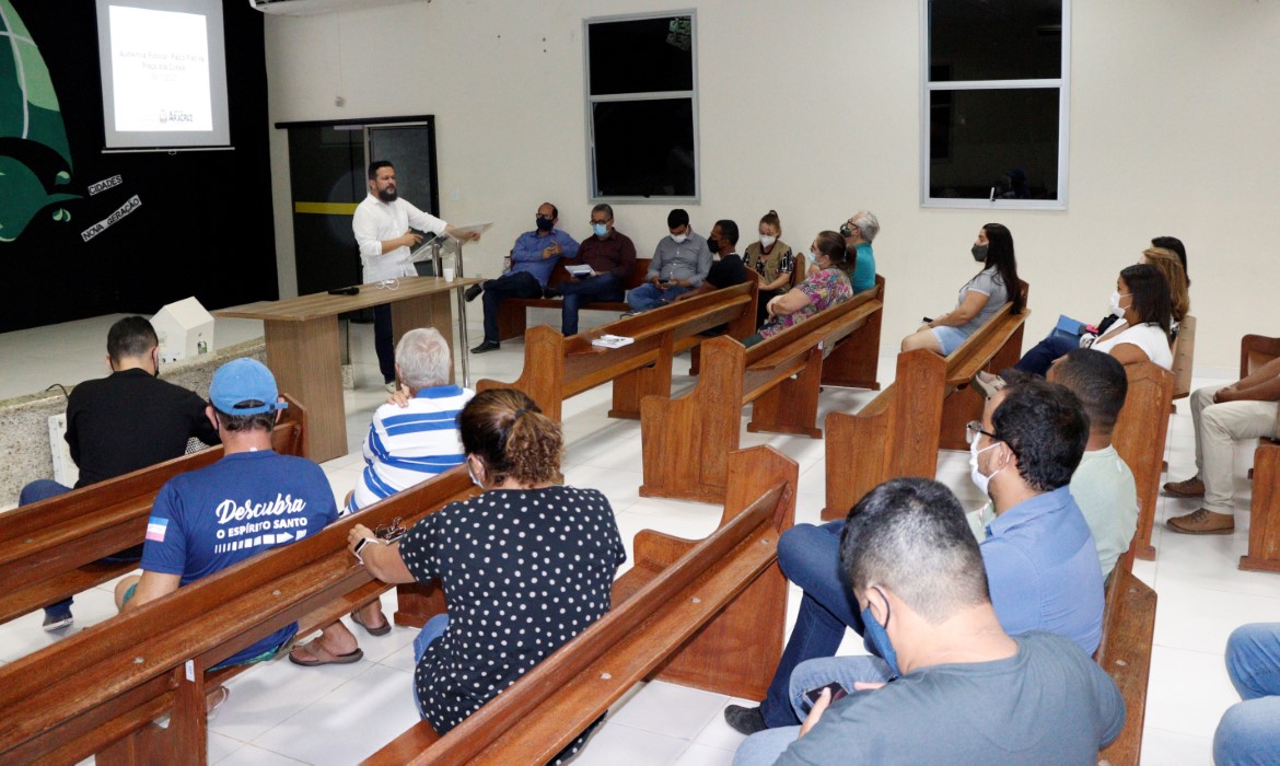 Audiência Pública: comunidade da Barra do Sahy debate sobre palco fixo