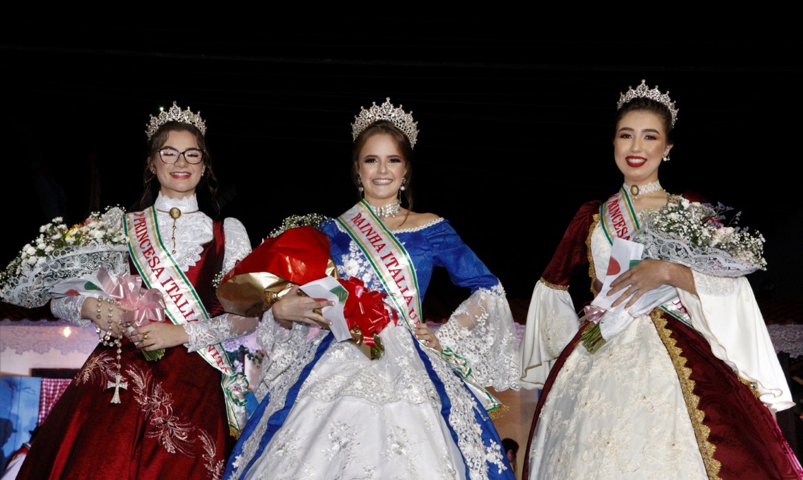 Italia Unitta começa com eleição da Rainha e Princesas soberanas 