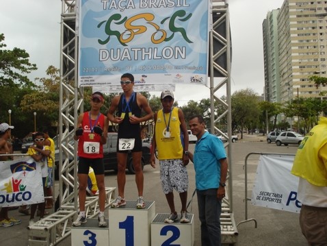 Aluno de Aracruz é campeão da Taça Brasil de Duathlon 