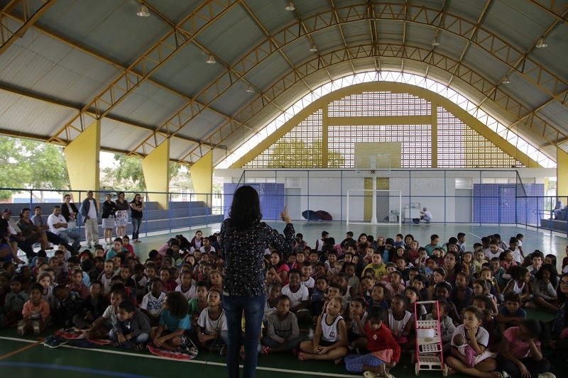 Reaproveitando águas pluviais: 770 alunos do CMEB Álvaro Souza são beneficiados com projeto de educação ambiental