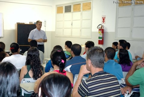 Começam as aulas dos cursos de Almoxarife e NR 10, no Centro Integrado de Aracruz