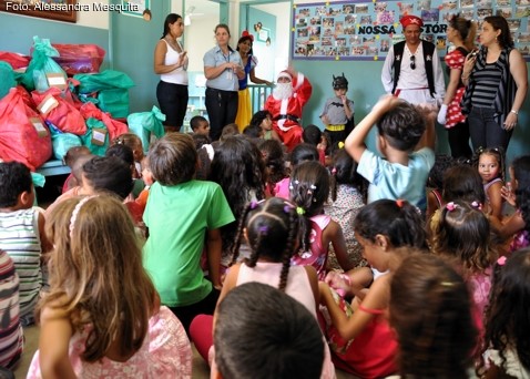  SAAE promove um Natal diferente para quase 100 crianças em Aracruz