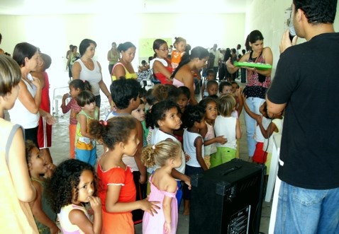 Semana de festa para as crianças nos CRAS do interior