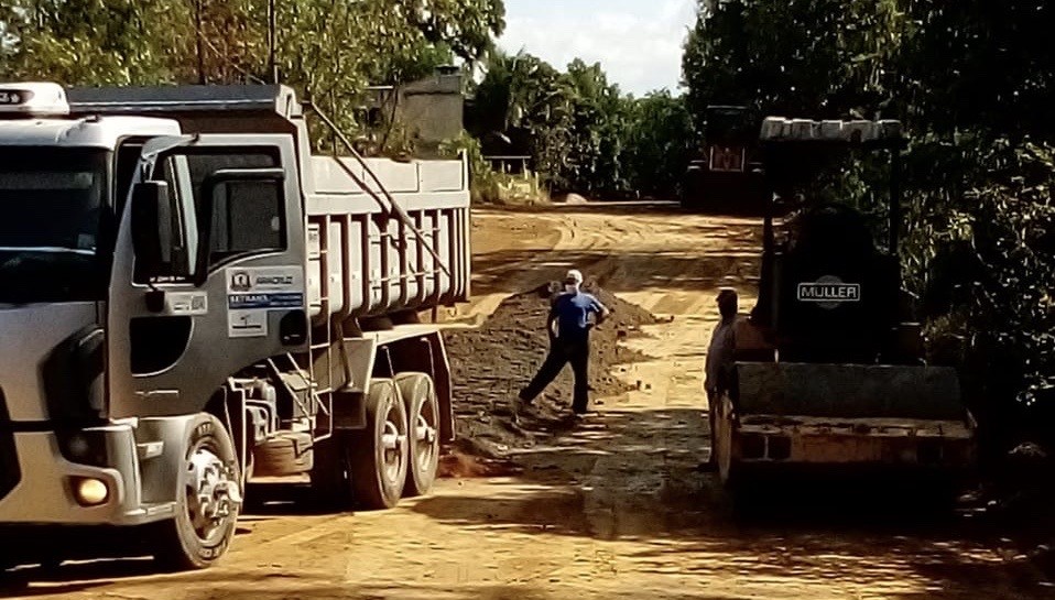 Setrans faz manutenção e recuperação de ruas do antigo bairro Rio Preto