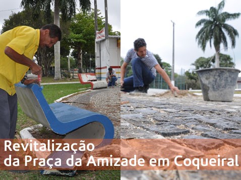 Revitalização da Praça da Amizade em Coqueiral