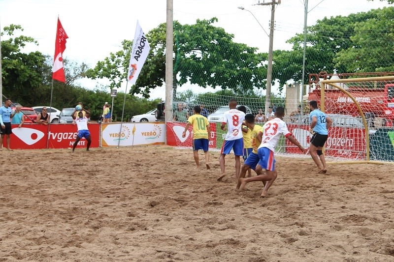 Confira a programação do Beach Soccer Verão 2019 para esse fim de semana