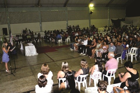 Mais de 500 pessoas marcaram presença na Formatura do Proeja 2011