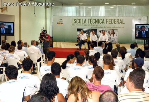 Está inaugurada a unidade do IFES em Aracruz