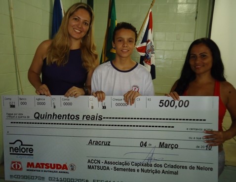 Alunos de escolas públicas de Aracruz são premiados em concurso de redação