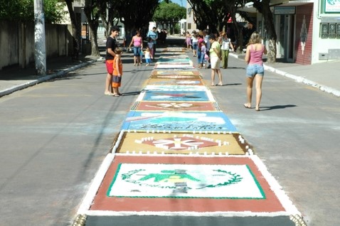 Aracruz terá algumas ruas fechadas para a comemoração da festa de Corpus Christi