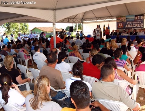 Assinatura de OS, Inauguração e visita a obras com Prefeito de Aracruz e Governador do Estado